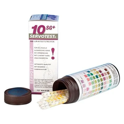 Abbildung von Servotest 10SG Plus Urinteststreifen 100 St