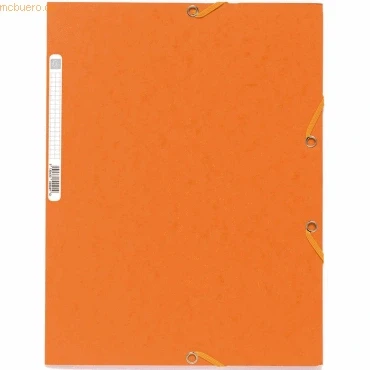 Abbildung von Exacompta Eckspannmappe Nature Future A4 Manila Karton 400g orange
