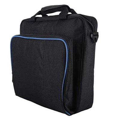 Abbildung von Garsent Tasche, Schutztasche Anti Schock Staubdichter Etui mit Reisehandtasche für PlayStation4 Slim.