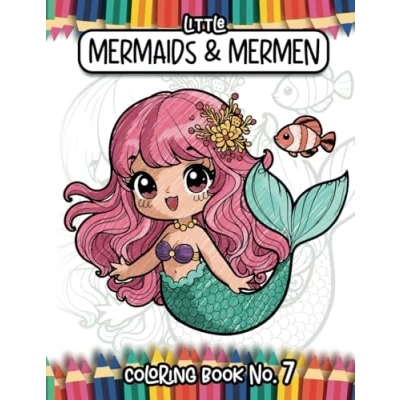 Abbildung von Little Mermaids &amp; Mermen: Coloring Book No7 (Little Books)