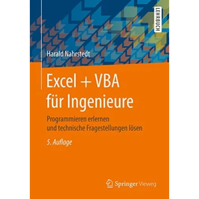 Abbildung von Excel + VBA für Ingenieure: Programmieren erlernen und technische Fragestellungen lösen
