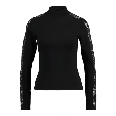 Abbildung von Urban Classics Ladies Striped Langarmshirt, Damen, Größe: 4XL, Black