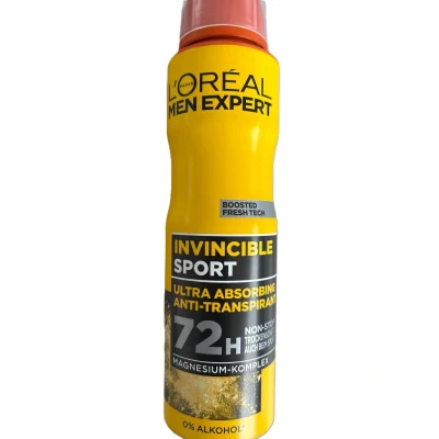 Abbildung von L&#039;ORÉAL PARIS MEN EXPERT Deo Spray Invincible Sport, Packung, 6 tlg.