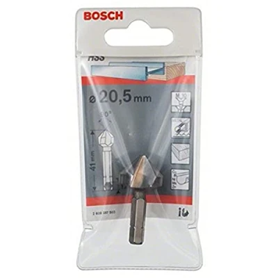 Abbildung von Bosch Pro Kegelsenker HSS mit 1/4&quot; Sechskantschaft (Ø 20,5 mm, 3 Schneiden)