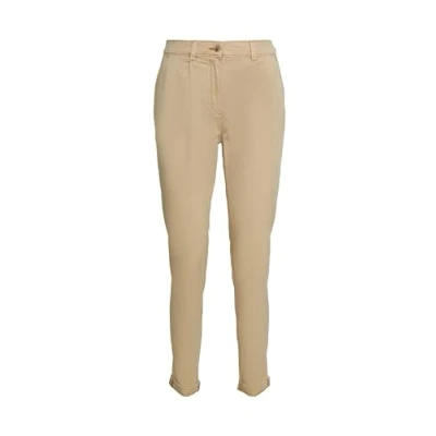Abbildung von ESPRIT Damen 024ee1b361 Hose, 270/Beige, 42W x 28L