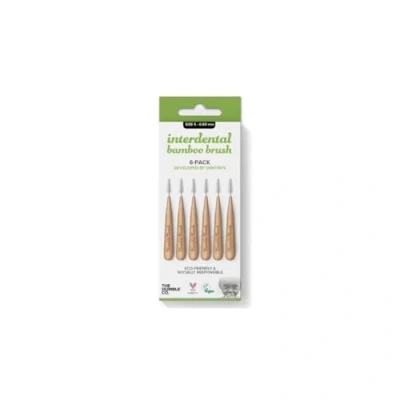 Abbildung von Humble Interdentalbürste Bambus Gr. 5 (0,8 mm) grün 6 Bürsten
