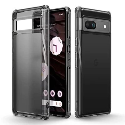 Abbildung von CYRILL von Spigen Hülle UltraSheer [kompatibel mit Google Pixel 7a], [Staubfrei] transluzent Premium Soft TPU Schutzhülle Case Cover (2023) Dusk