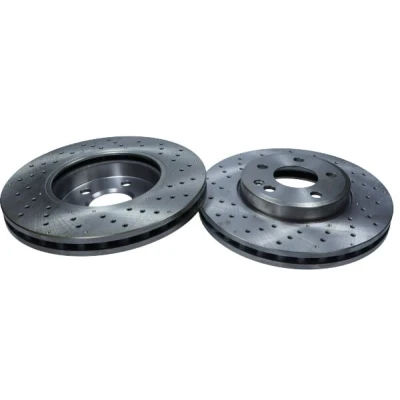 Abbildung von MAXGEAR 19 4723 Bremsscheibe Vorderachse 295 28 5 112 gelocht/innenbel. lackiert, beschichtet hochgekohlt MERCEDES BENZ: A Klasse, B CLA Coupe