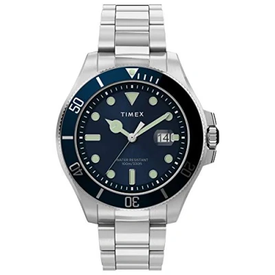 Abbildung von Timex Harborside Coast Uhr silvercoloured, Herren, Größe: One Size, Silver coloured