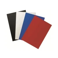 Abbildung von GBC Deckblatt PolyOpaque A4 PP VE=100 Stück rot