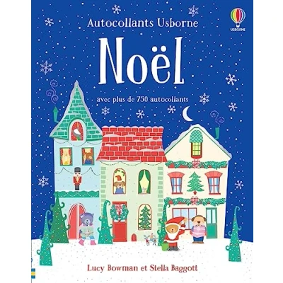 Abbildung von Noël autocollants Usborne Dès 5 ans: Avec plus de 750