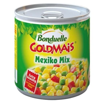 Abbildung von Bonduelle Goldmais Mexiko Mix , 6er Pack (6 x 340 g Dose)