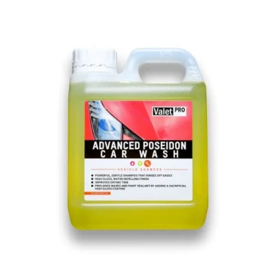 Abbildung von ValetPRO Advanced Poseidon Car Wash 1 Liter Autoshampoo Konzentrat auch für gewachste Lacke
