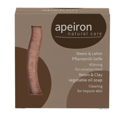 Abbildung von Neem &amp; Clay Natural Soap Klärung für unreine Haut