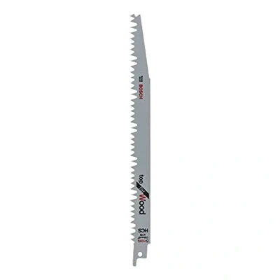 Abbildung von Bosch Home and Garden DIY Säbelsägeblatt Top for Wood zum Sägen in Holz (2 Stück, S 1131 L)