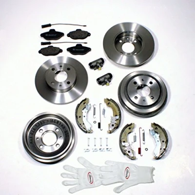 Abbildung von Autoparts Online Set 60016190 Bremsscheiben Bremsen vorne Bremstrommeln Bremsbacken Zubehör für hinten