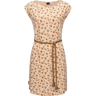 Abbildung von Ragwear Sommer Manndy Jerseykleid, Damen, Größe: XL, Beige