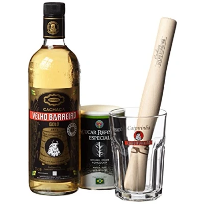 Abbildung von Velho Barreiro Caipirinha Set Gold II (1 x 0.7 l)