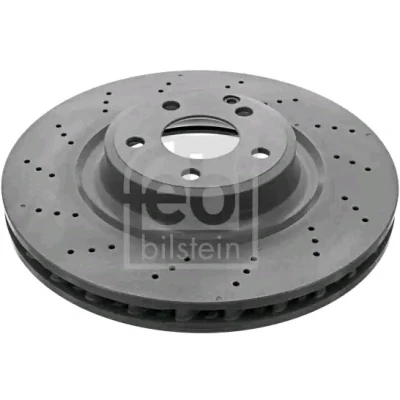 Abbildung von FEBI BILSTEIN 44008 Bremsscheibe Vorderachse 344 32 5 112 gelocht/innenbel. beschichtet hochgekohlt MERCEDES BENZ: E Klasse T modell
