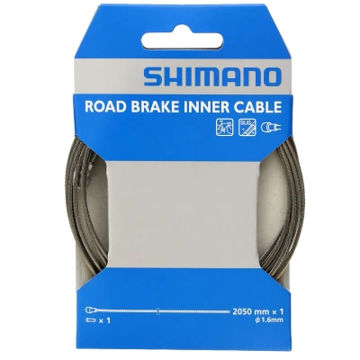 Abbildung von Bremszug Innen Shimano Race Edelstahl 2050mm