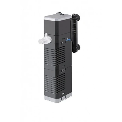 Abbildung von AquaOne Aquariumfilter Aquarium Filter CHJ 602 I Innenfilter für Aquarien bis 250 Liter Pumpe mit 600 L/h Durchfluss Süß und Meerwasser Becken