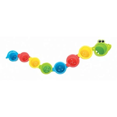 Abbildung von PlayGro Stapelbecher Krokodil Badespielzeug