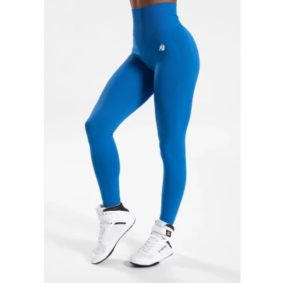 Abbildung von Gorilla Wear Olivia Seamless Tights, Damen, Größe: XS/S, Blue