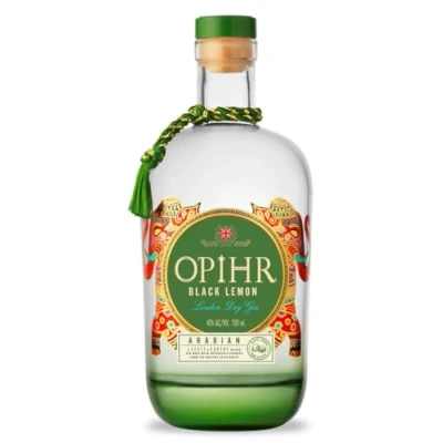 Abbildung von Opihr I Arabian Edition London Dry Gin Black Lemon Intensiver und würziger Premium Inspiriert durch die antike Gewürzstraße 43% Vol. 700 ml