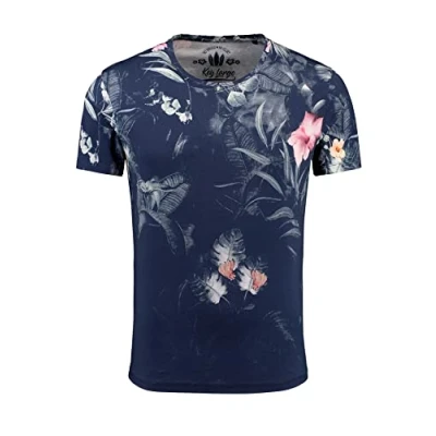 Abbildung von Key Largo MT Amazonas Round Tshirt print, Herren, Größe: Small, Dark blue