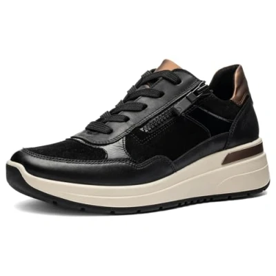 Abbildung von ara Garda Sneaker low, Damen, Größe: 41, Schwarz Schuhe