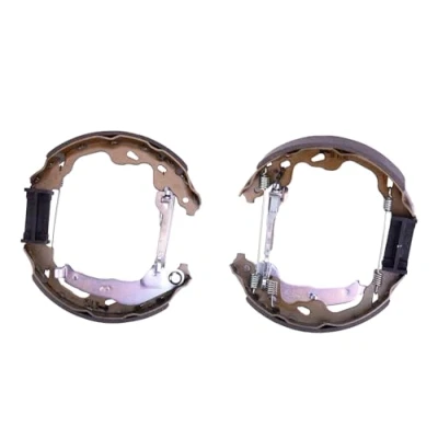 Abbildung von HELLA Shoe Kit Pro 8DB 355 022 471 Bremsensatz, Trommelbremse mit Radbremszylinder, Stellelement SUZUKI: SWIFT 3, Splash, OPEL: Agila B