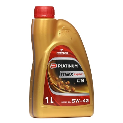 Abbildung von Orlen Platinum Maxexpert C3 5W 40 1l Motoröl QFS430B10 BMW: X3, 3 Touring, Limousine, MERCEDES BENZ: V Klasse, HONDA: CIVIC 9 Tourer