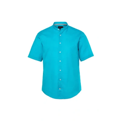Abbildung von JP1880 Manches Courtes ET COL OFFICIER. Coupe Modern FIT. Hemd, Herren, Größe: 7XL, Turquoise