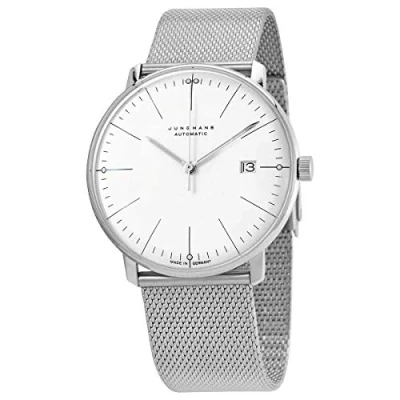 Abbildung von Junghans 27/4002.46 max bill Automatikuhr mit Saphirglas silber