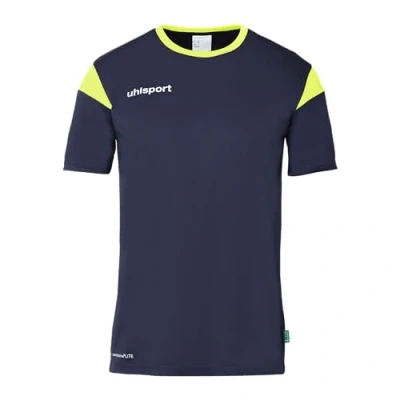 Abbildung von uhlsport Unisex Squad 27 Kurzarm Trikot, Marine/Fluo Gelb, 164 EU