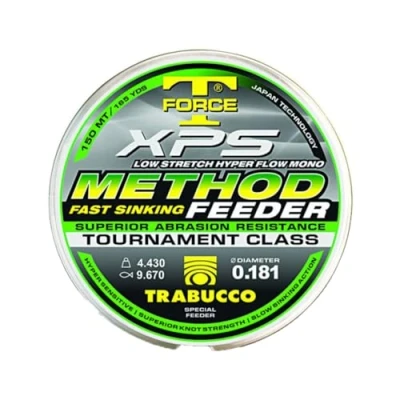 Abbildung von Trabucco XPS Method Feeder Monofilament 0,255mm 8kg/17,5lb (150m) Monofile Schnur