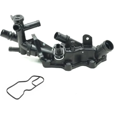 Abbildung von Autocraft Wasserthermostat Gehäuse mit Dichtung kompatibel für CAPTUR CLIO 4 KADJAR KANGOO MEGANE SCENIC THALIA TWINGO DACIA LOGAN 2 LODGY DUSTER DOKKER SANDERO MICRA V OEM: 110608635R