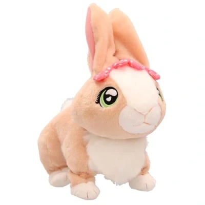 Abbildung von Club Petz Betsy, Mein kleines Kaninchen, Interaktives Plüschkaninchen, das hüpft, Seine Ohren bewegt und Laute von Sich gibt, Geschenk Spielzeug für Kinder ab 18 Monaten