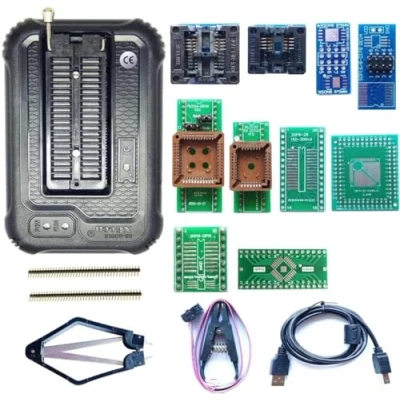 Abbildung von XGOIENZI Xgecu T48 Programmer 10 Adapter TL866II Plus Upgraded Version EPROM TL866 3G IC Bios AVR MCU SPI Nor NAND Flash EMMC Tester Reader Clip