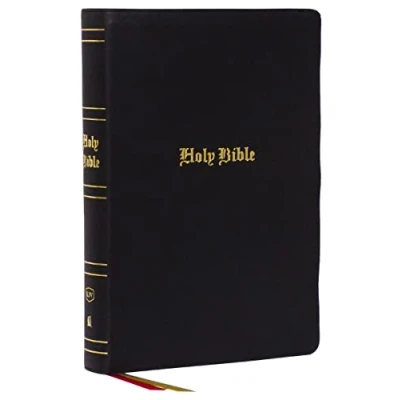 Abbildung von KJV Holy Bible: Super Giant Print with 43,000 Cross References, Black Genuine Leather, Red Letter, Comfort Print: King James Version