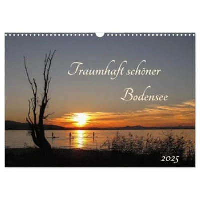 Abbildung von Traumhaft schöner Bodensee (Wandkalender 2025 DIN A3 quer), CALVENDO Monatskalender