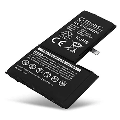 Abbildung von CELLONIC® Akku kompatibel mit Apple iPhone X, Ersatzakku 616 00351 2716mAh Batterie Wechselakku Smartphoneakku Handyakku