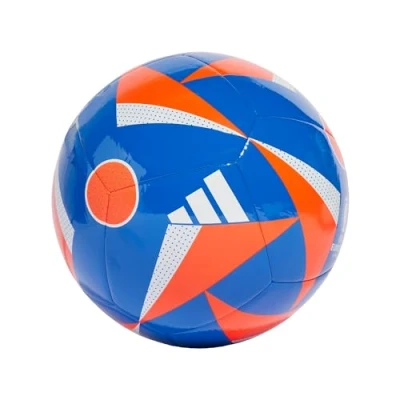 Abbildung von adidas Performance Fußball, Größe: 4, Glow blue solar red white