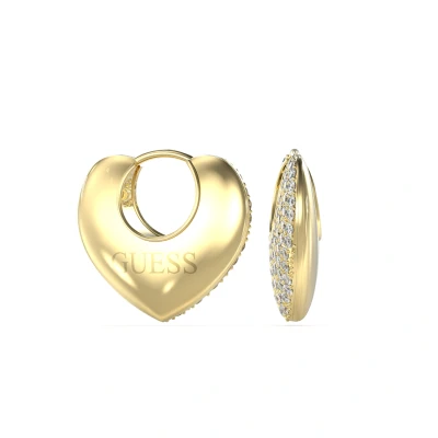 Abbildung von Guess Crazy IN LOVE Ohrringe, Damen, Größe: One Size, Goldenfarbe