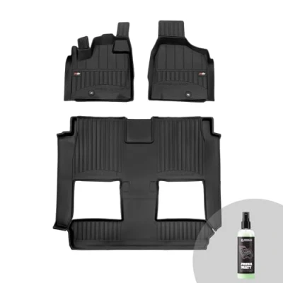 Abbildung von FROGUM ProLine 3D Gummimatten Exklusiven Auto Fußmatten Autofussmatten für Dodge Grand Caravan V 2007 2020 Die höchsten Kanten
