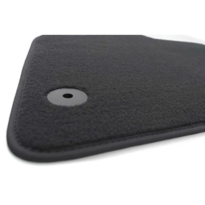 Abbildung von Fußmatte passend für A6 S6 RS6 (C6 4F) Premium Qualität Autoteppich Velours anthrazit Fahrermatte