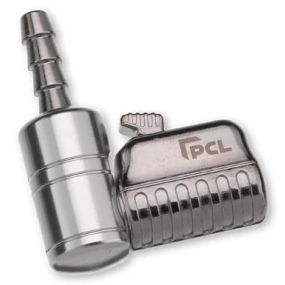 Abbildung von Reifenventilstecker One Clip pro Schlauchanschluss DN 6,5 PCL abgewinkelte Ausführung