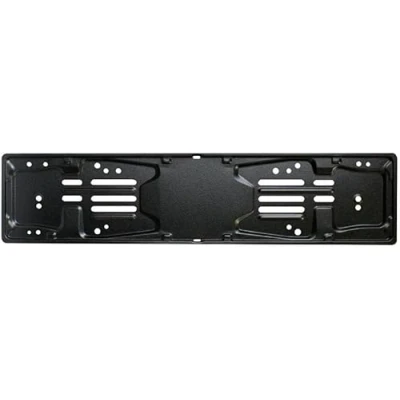 Abbildung von BSSTORE® Kennzeichenhalter 99 Universal Auto Schwarz Stahl (Hinten)