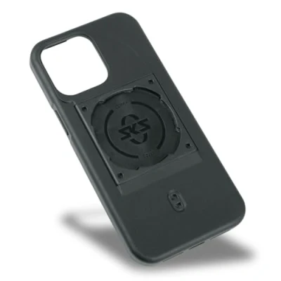 Abbildung von SKS GERMANY COMPIT Cover für iPhone 15 Pro Max Handyhülle mit Befestigungsvorrichtung System (angenehme Haptik, stoßabsorbierend, Befestigungsvorrichtung, aus abriebfestem Kunststoff)