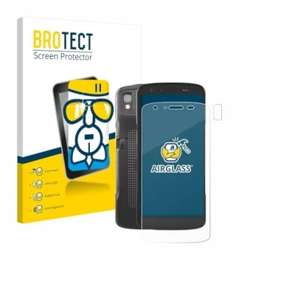 Abbildung von BROTECT Schutzglas für Zebra TC22 (Display+Kamera) Schutzfolie Panzer Folie Glas [Extrem Kratzfest 9H, Anti Fingerprint, Ultra Transparent]